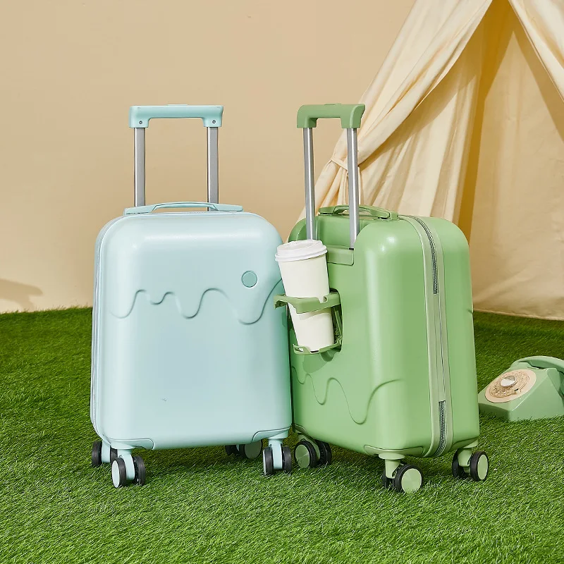 

High-value Suitcase Female 16 Inch Small Light Cabin Suitcase, Student Suitcase, Password Trolley Case, Male 18 Inches