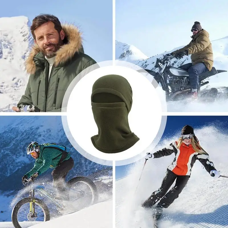 Bicycle Riding Windproof Full Cover Outdoor Hunting Hiking Head Warm Shield Ski Scarf Cold Weather Face Cover Breathable Winter