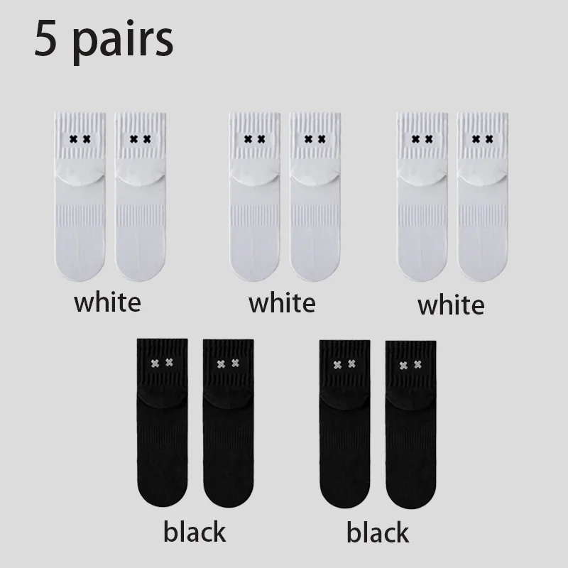 Lässige Socken, Söckchen, Herren-Baumwollsocken, modische, atmungsaktive, bequeme Socken – Detail 16