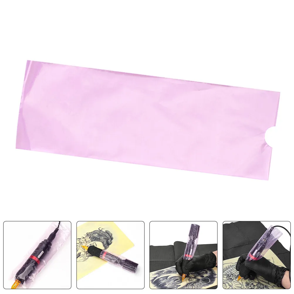 

200 шт. пылезащитных чехлов для тату-машинок, одноразовые пластиковые пакеты для тату-ручек, защита от чернил и пятен крови