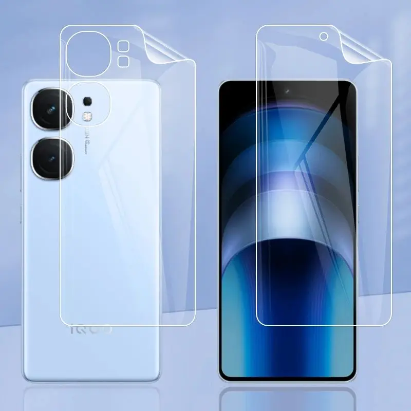 2PCS Matte Hydrogel Film for VIVO IQOO Neo 9 Pro Screen Protector for IQOO Neo 9S Pro Plus Front and Back Protective Film