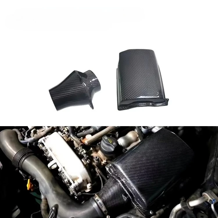 

Carbon Fiber 3k Twill Automotive Engine Cold Intake System Air Filter for Q50 Q60 274A 2.0T 2014-