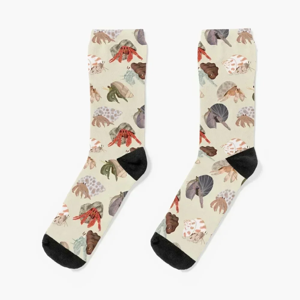 

Hermit Crabs Pattern Socks cycling anti-slip christmass gift Sports Socks For Women Men's