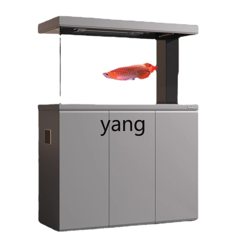 Yhl Living Room Glass Super White Tank Large, Medium and Small Professional Bottom Filter Aquarium Ecological Household