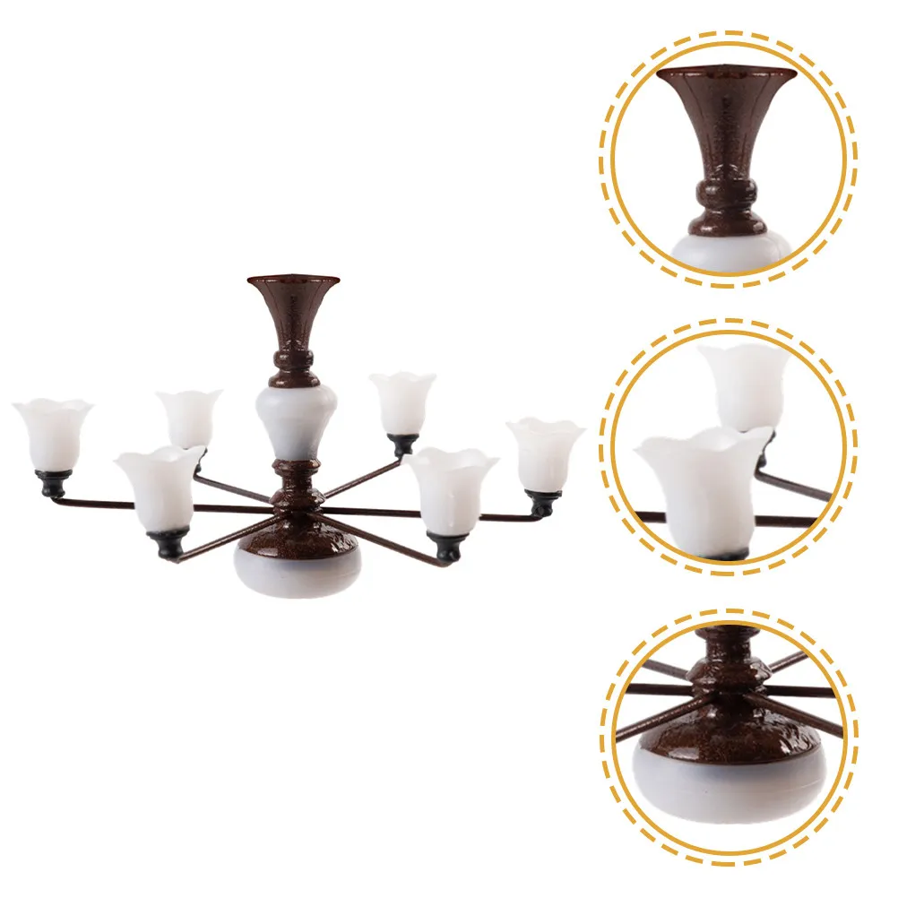 

Tiny Ceiling Lamp Micro Landscape Decoration Premium Material Mini Hanging Light for Garden Miniature Scene Lighting Sand Table