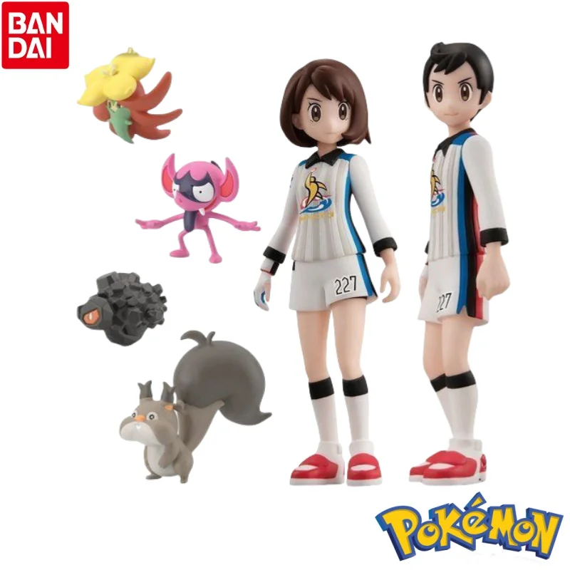 

In Stock Bandai Model Doll Brand New Boxed Pokemon Gloria Victor Anime Characters Original Garage Kit Collectible Action Figure