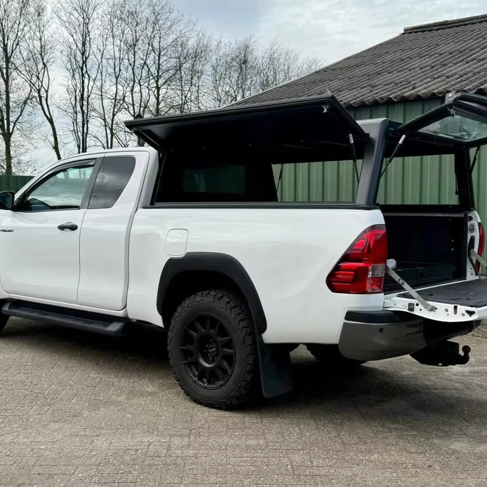 

Pickup Truck Bed Caps Topper Waterproof Lightweight Pickup Hard Top Canopy Camper Custom-fit For Ford Ranger Super Cab