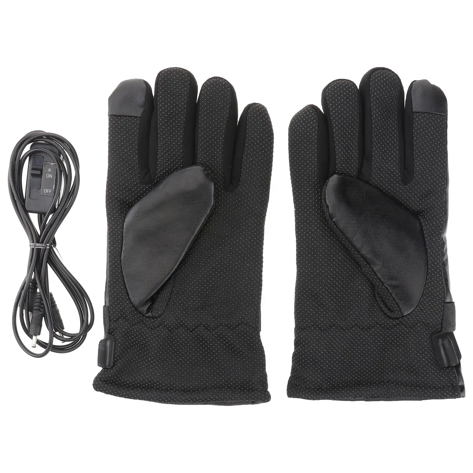 

Winter Motorcycle Riding Gloves Electric Heating Gloves Winter Warm Gloves USB Heated Thermal Touchscreen Gloves Skiing Cycling