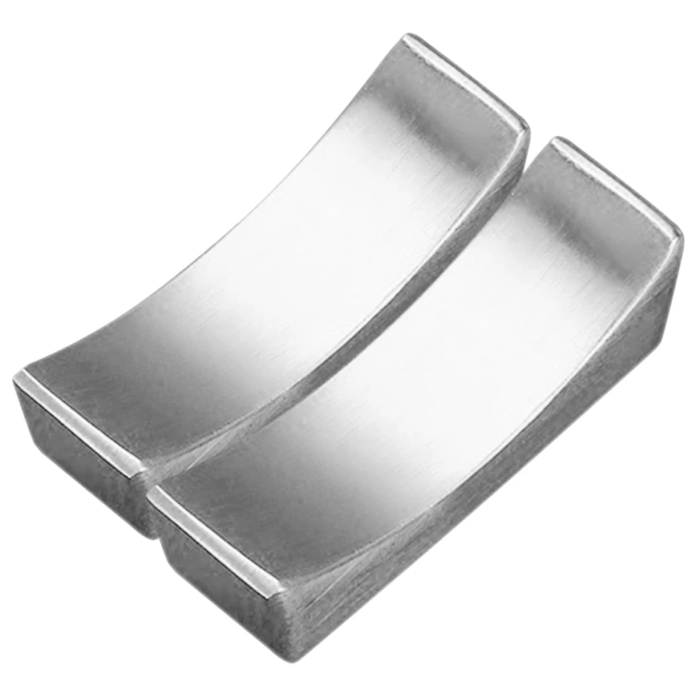 

2 Pcs Yuanbao Chopstick Pillow Stands Ingots Home Supplies Chopsticks Rest Holder 304 Stainless Steel Rack