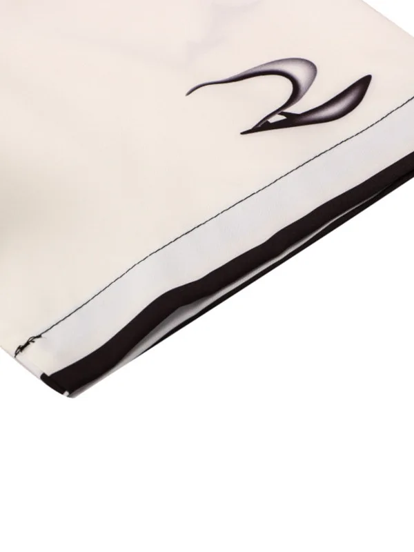 

Мужской отложной воротник American Sle Loose с принтом ort Sve irt, повседневный, из полиэфирного волокна, всесезонный, пригодный для носки