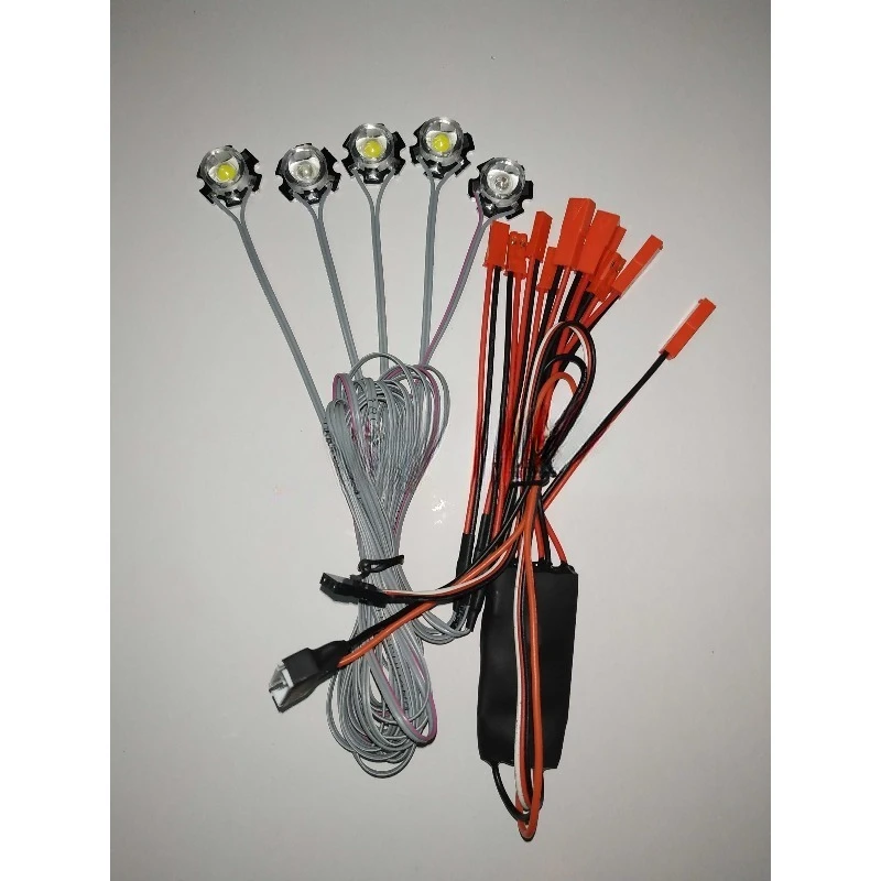 Model aircraft LED flash light LED night flight light, directional light with model aircraft remote control