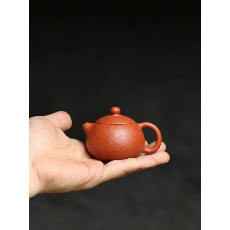 As Yixing Xu Ping Pomelo Peel Orange Peel Mini Teapot Xiaoqiao a Cup Xi Shi Personal Kung Fu Teapot80ML