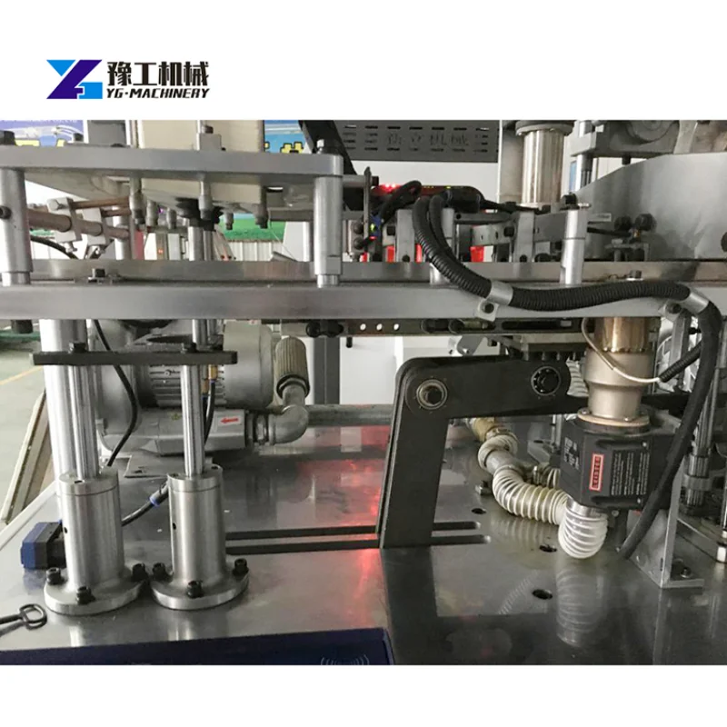 新しいデザインの自動使い捨て紙コップ機械価格超音波システム小型紙コップ製造装置パキスタン販売