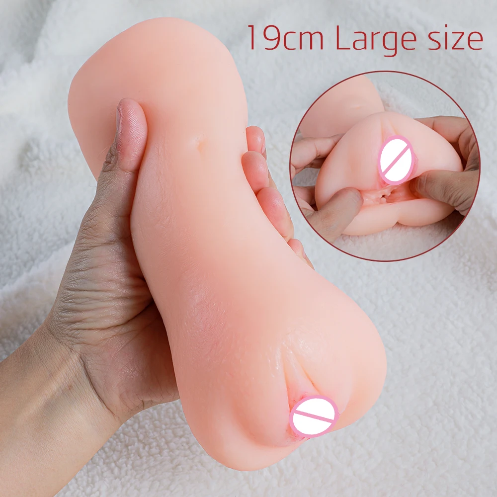 Male Masturbator Real Vagina Anal Blowjob Mens Masturbation Cup Pocket Pusssy Silicone Dolls Sexy Sexual Tools Sex Toys For Men