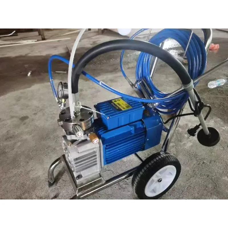 110V high pressure airless sprayer latex paint high power small paint sprayer fully automatic spray exterior wall