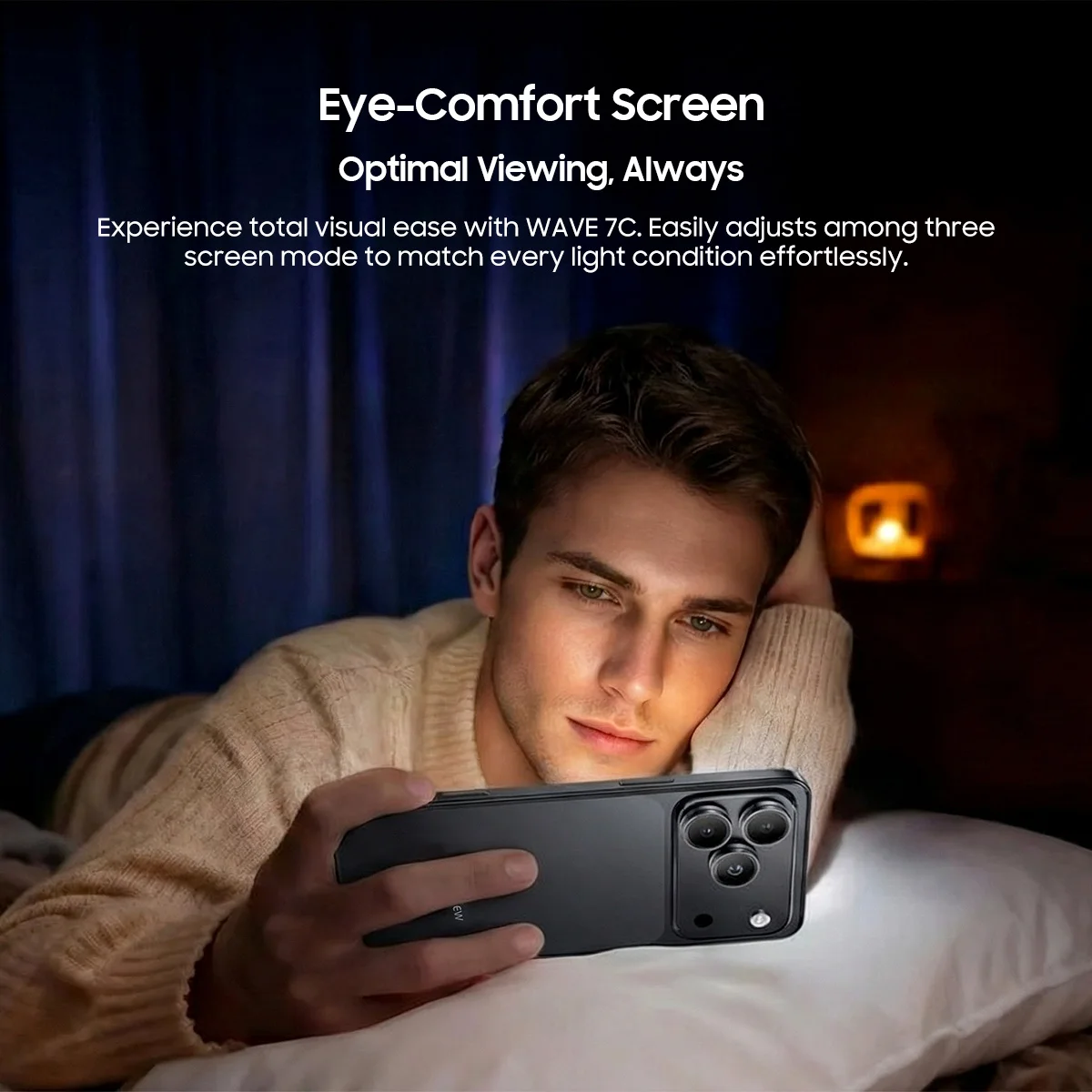 Blackview Wave 7C Smartphone 6.56 inch HD+ IPS Eye-Comfort Screen Display 5000mAh 64GB 128GB 32MP Camera AI CellPhone