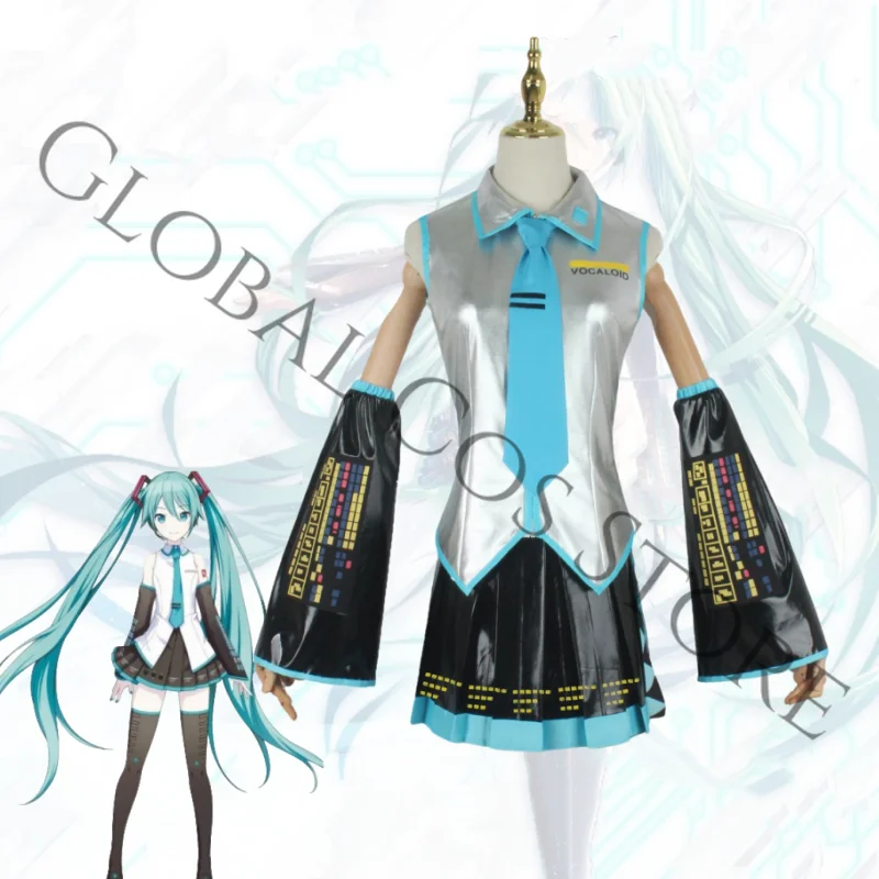 زي تنكري للمغني الافتراضي ميكو - مراجعة Anime Cosplay Miku وسعره