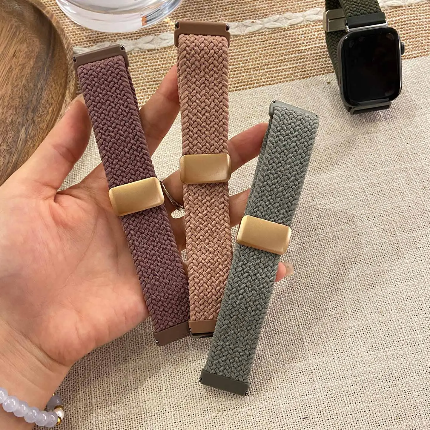 Correa de nailon con lazo de viaje para Huawei Watch Fit 4 Pro, Correa deportiva para Huawei Watch Fit3 Fit4, pulsera de repuesto Unisex