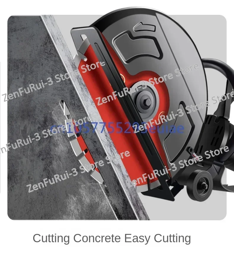 Single-piece slotting machine Wire slot wall Cement concrete reinforcement Hydraulic stone Handheld cutting machine