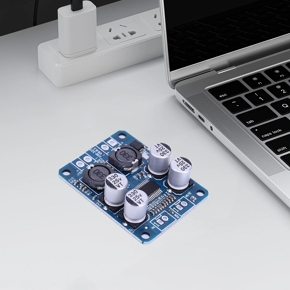 Mono Channel Mini Power Amplify Circuit TPA3118 PBTL Digital Audio Amplifier Board DC8-24V for 4-8 Ohms Speaker