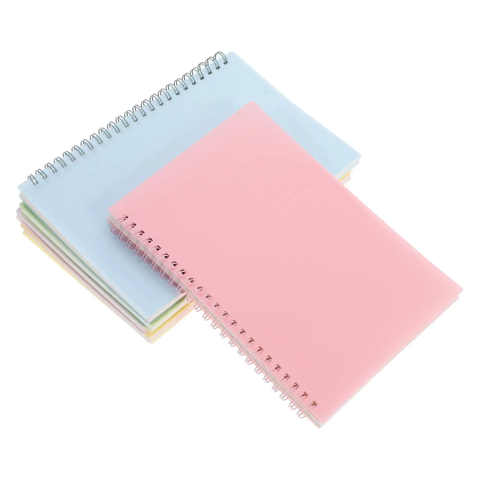 5 Pcs Loose-leaf Notebook The Diary College Spiral Journal Steel Wire Taking Supplies Notes Home