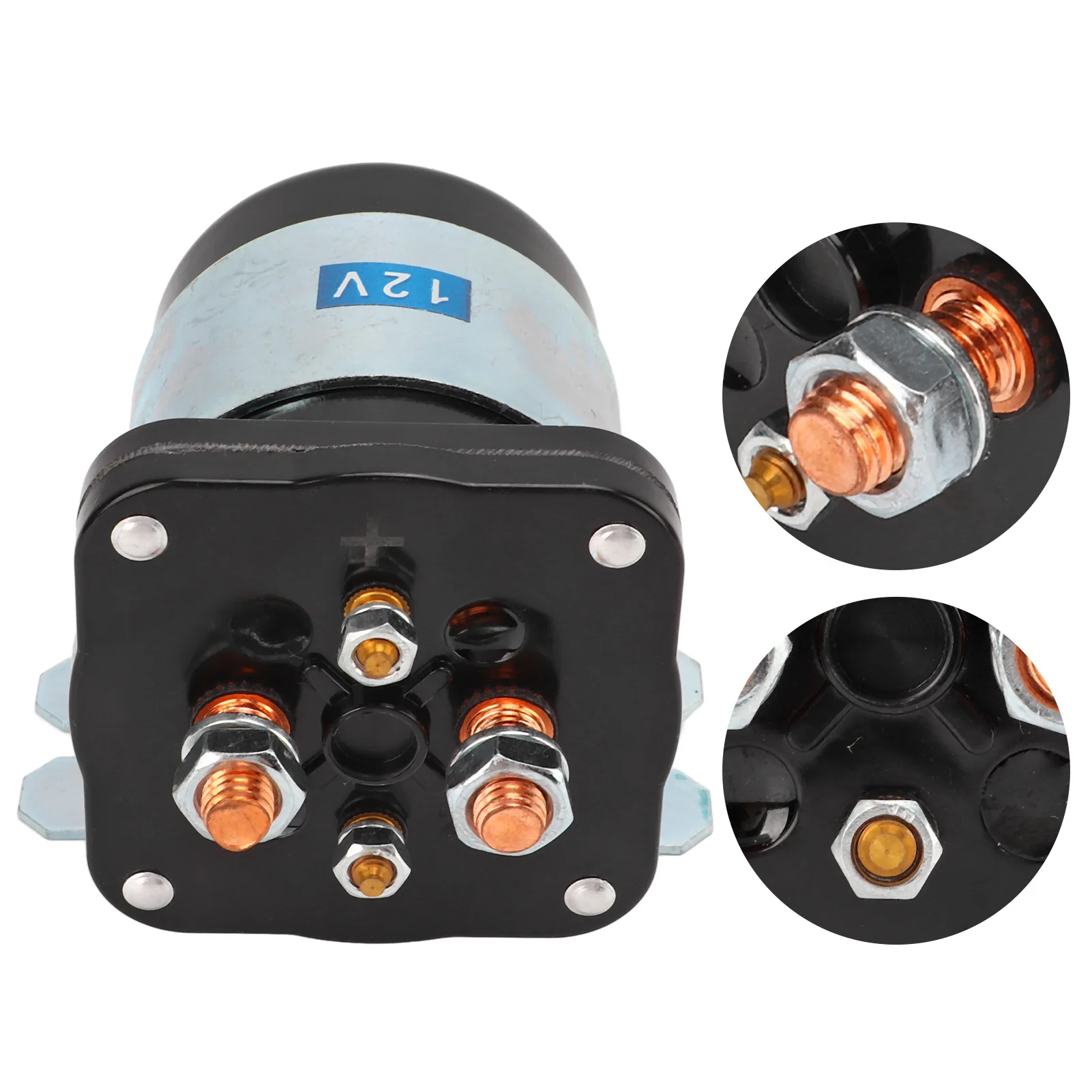 586‐902 مرحل طاقة الملف اللولبي 586‐105111 12 فولت 200 أمبير كاتب المقاولين استبدال صمام الملف اللولبي للدراجات البيضاء