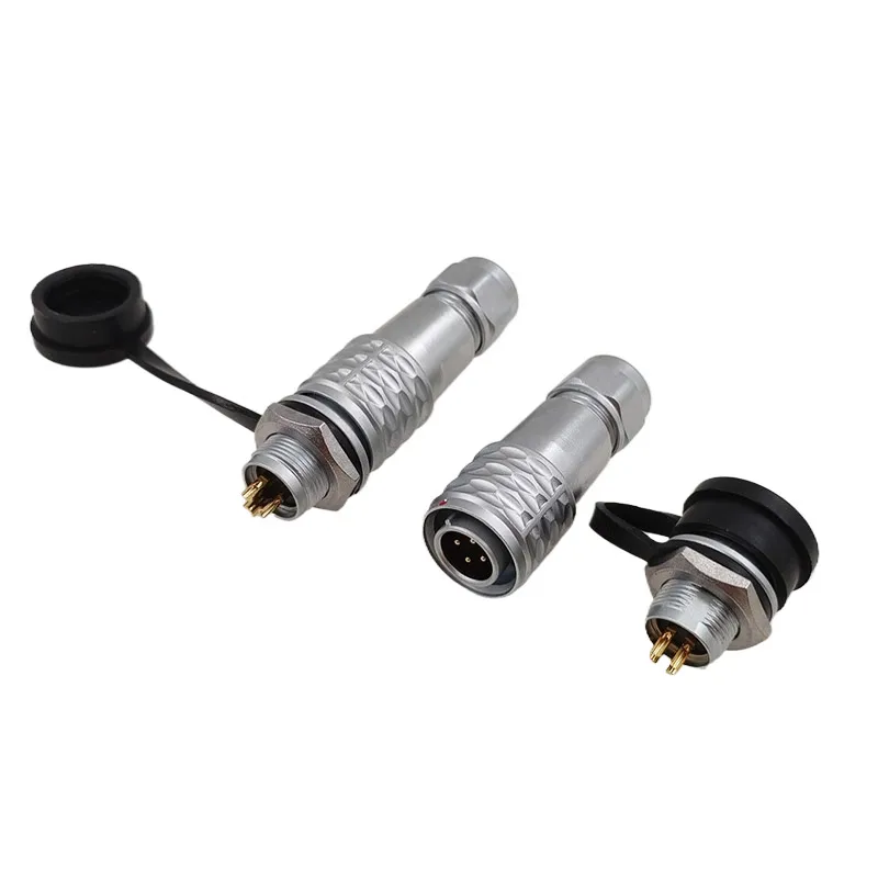 SF12 Waterproof Connector Set Metal Plugs 2-9 Pin Male And Female Durable IP67 Outdoor Power Electrical Wiring