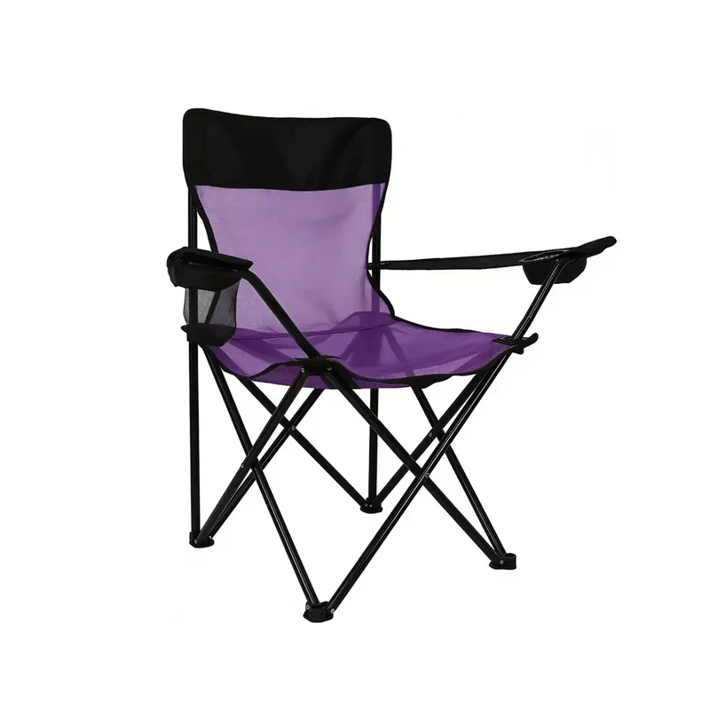 Durable Weather Resistant Foldable Aluminum Framed Beach Chair for Outdoor Camping Swimming Pool and Garden Use