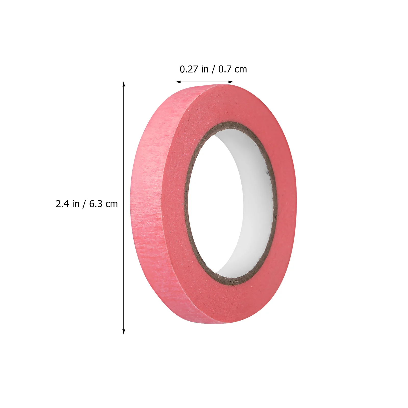 

8 Rolls Colored Masking Tapes 10MMx13M Rich Colors Writable Easy Removal Versatile Use Decorative Paper Tapes DIY Crafting