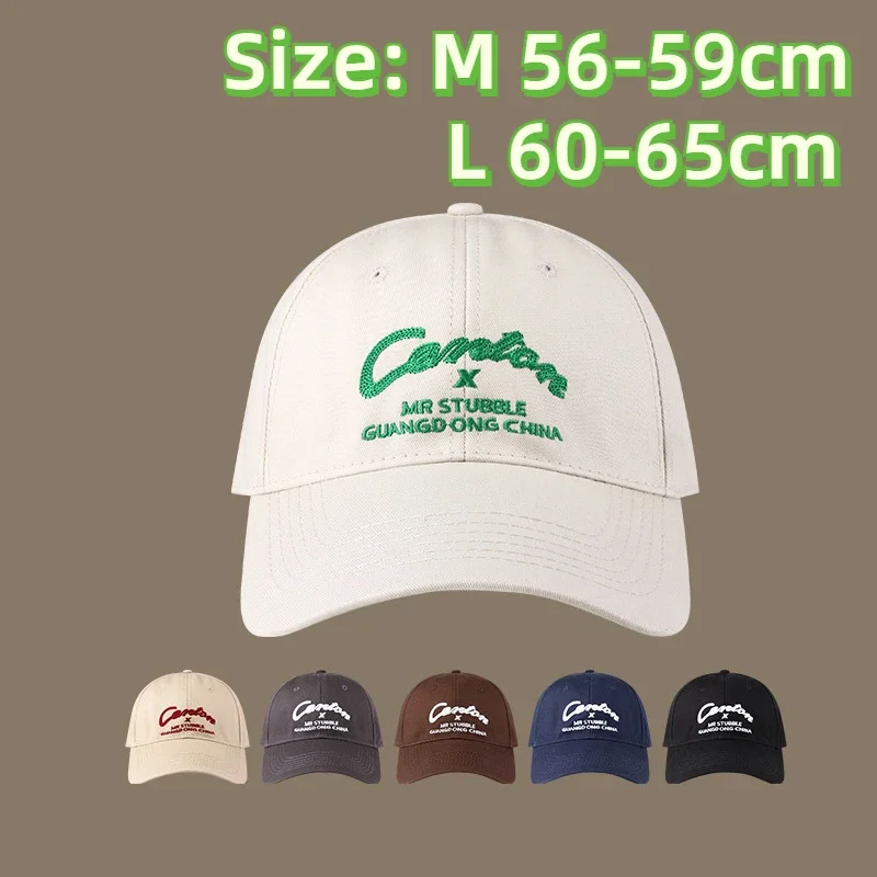 

XXL OverSize Baseball Caps Letters Big Head Soft Cotton Extra Large Size Women's Low Profile Golf Hats Big Size Caps For Men