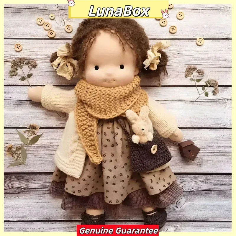 

Original Plush Toy Waldorf Handmade Cute Cotton Stuffed Plush Doll Packaging Doll Fabricchanging Box Best Children Birthday Gift