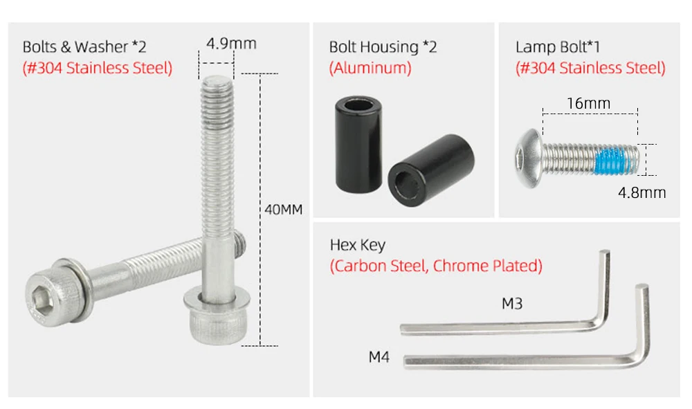Lampenständer für Scheinwerfer EOS530/520 für Rockbros/Blackbird L3 Lenkervorbau Gabel Helmhalterung Adapter Richtung ändern – Detail 12
