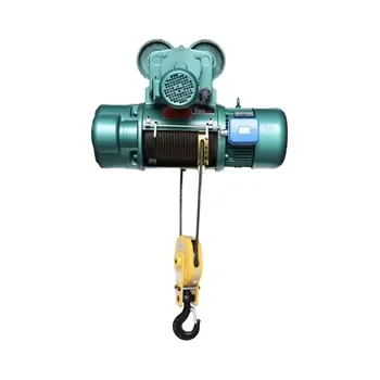 t Guides CD1 Wire Rope Electric Hoist 5T 12M High-Cycle Fatigue Resistance with Precision Rope Alignmen