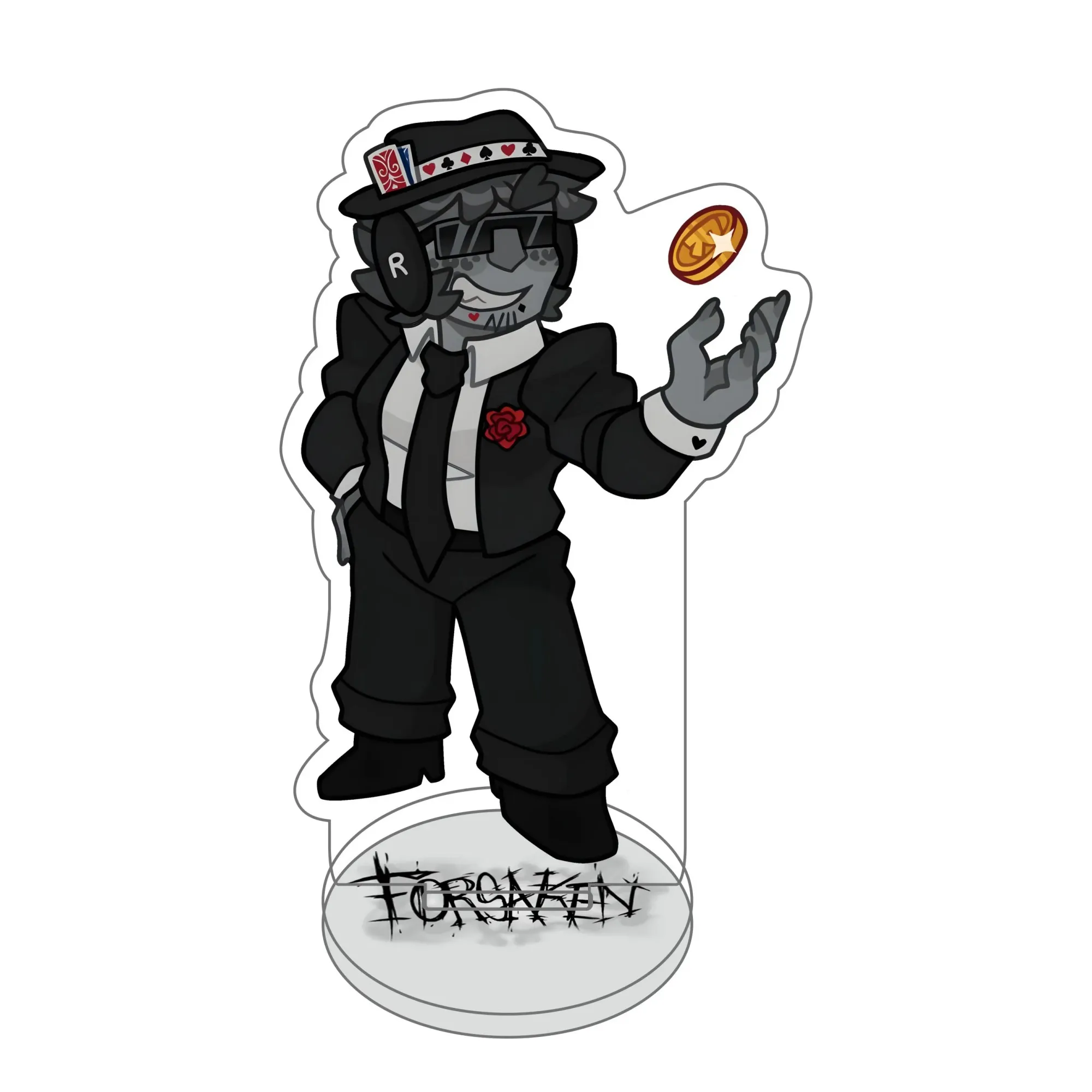 Акриловые подставки Forsaken, горячая игра для гостей 1337, Noob Shedletsky John Doe c00lkidd Elliot Chibi, маленькие настольные украшения, игровой подарок