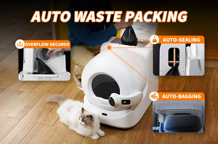 NEUES PETKIT PUROBOT ULTRA: Die AI-powered Box Smart Cat Toilet Automatic Box Katzentoilette mit
