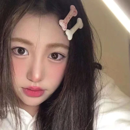 Imagen 2 del producto Pinza para hueso dibujos animados, horquillas resina para con forma hueso perro, pinzas para