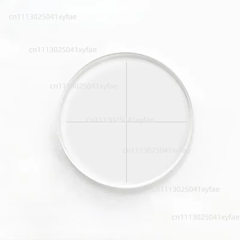 Microscope Eyepiece Micrometer Graticule Slide Diameter 19mm Crosshair Calibration Ruler Reticle for DIY Accessories