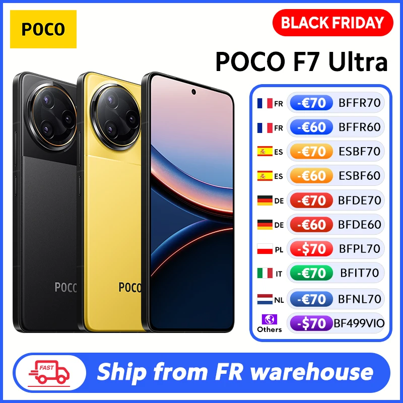 [Officiel] POCO F7 Ultra | Snapdragon 8Elite haut de gamme, Chipset VisionBoostD7, HyperCharge filaire 120 W et sans fil 50 W