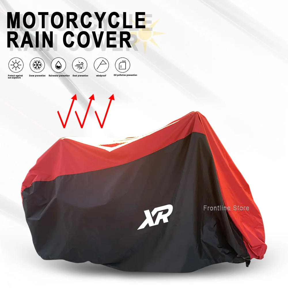 For Honda XR230 MOTARD XR 230 250 400 125 2005-2012 Motorcycle Outdoor Dust Rain Snow and Waterproof Universal Rain Cover