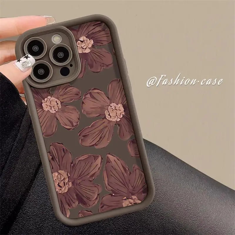 Coque de téléphone à fleurs en silicone souple, étui pour Huawei Y9S Y9 Prime 2019 Y7A P50 Pro P20 Lite Nova merveilleuse 5i 5T Honor 20 8x90 9x X9 Pro