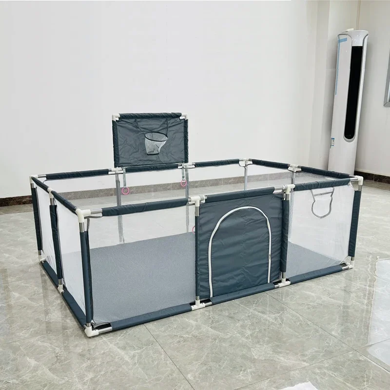 IMBABY روضة أطفال داخلية ملعب أطفال كبير روضة أطفال آمنة واقية حاجز سياج لعبة مقاومة للماء روضة ألعاب