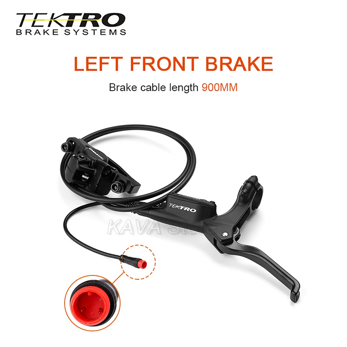 TEKTRO HD-E350 Electric Bicycle Hydraulic Disc Brake Set 900/1850mm E-Bike Scooter Power Control Power Off Disc Brake