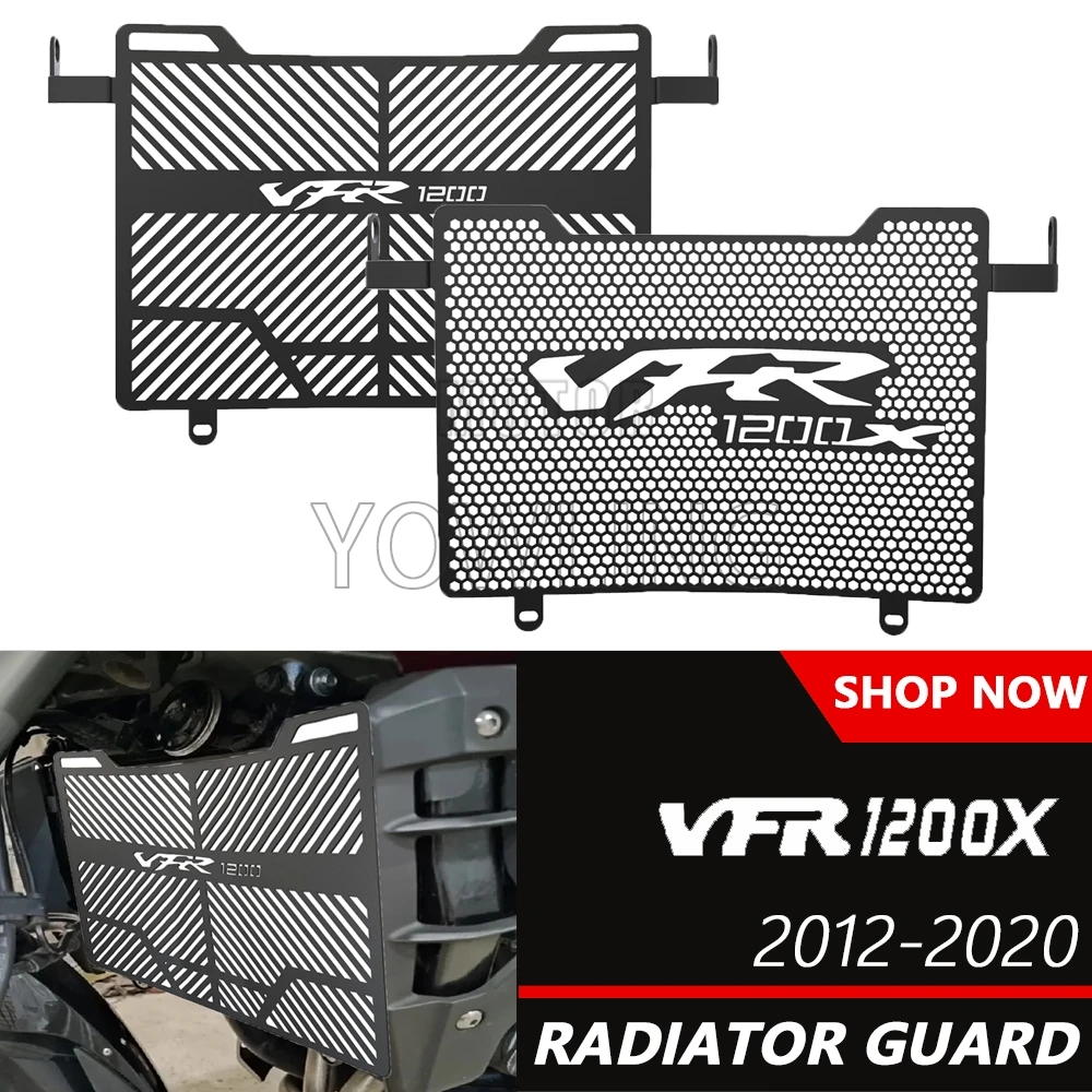 

For HONDA VFR 1200X CROSSTOURER 1200 2012 2013 2014-2020 Motorcycle Accessories VFR1200X Radiator Grille Guard Cover Protector