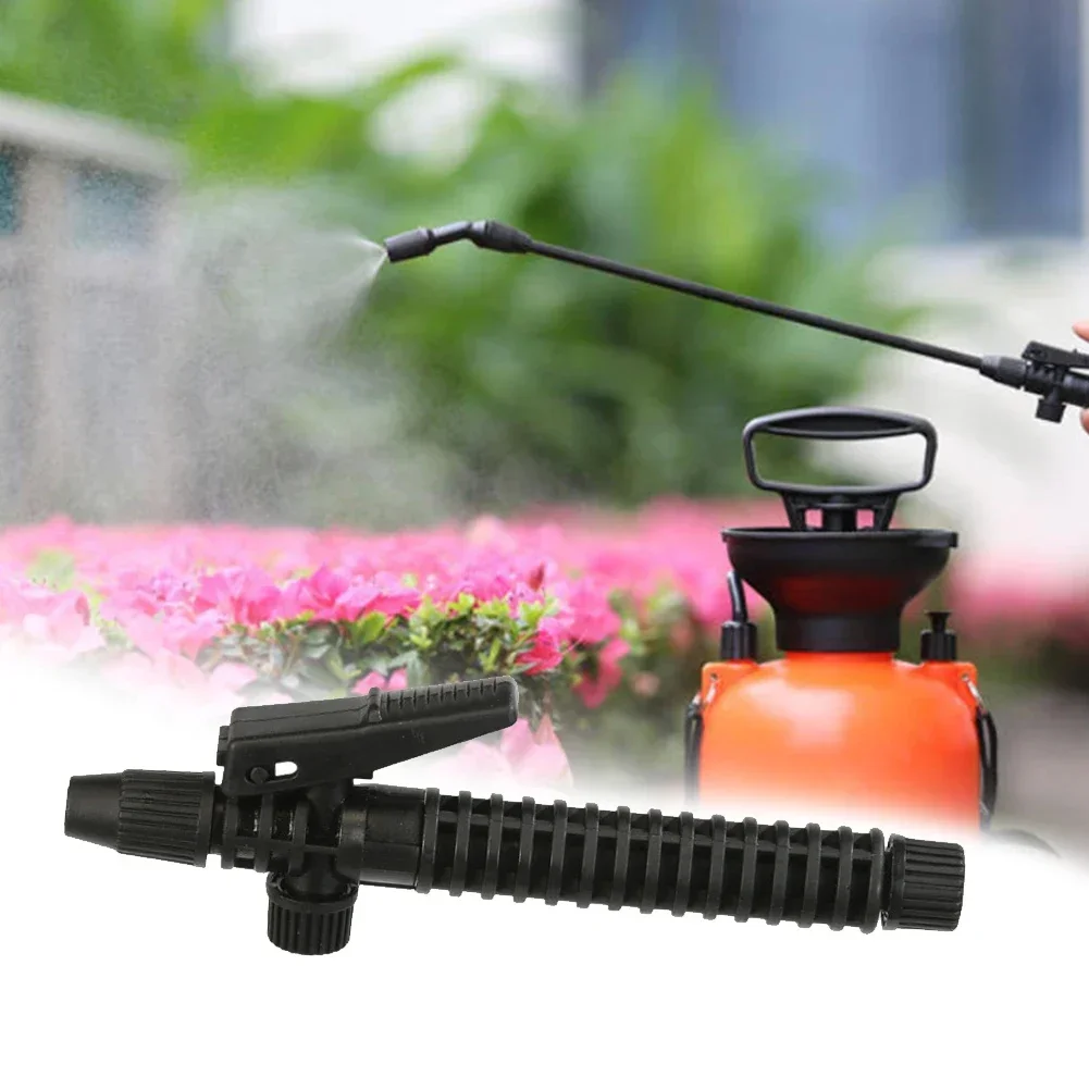 Trigger Assembly For Standard Sprayers 17cm Black Plastic Handle Compatible With Common Pressure Sprayers Smooth Action 1pc