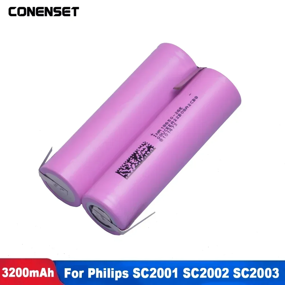 7.4V 3200mAh Replacement Battery For Philips SC2001 SC2002 SC2003 Lumea Prestige Hair Removal Device 2UR18650W2