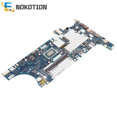 NOKOTION Laptop Motherboard For Lenovo ThinkPad T495 FA495 NM-C131 02DM034 02DM035  02DM038 02DM037 R5 3500U CPU 8GB RAM