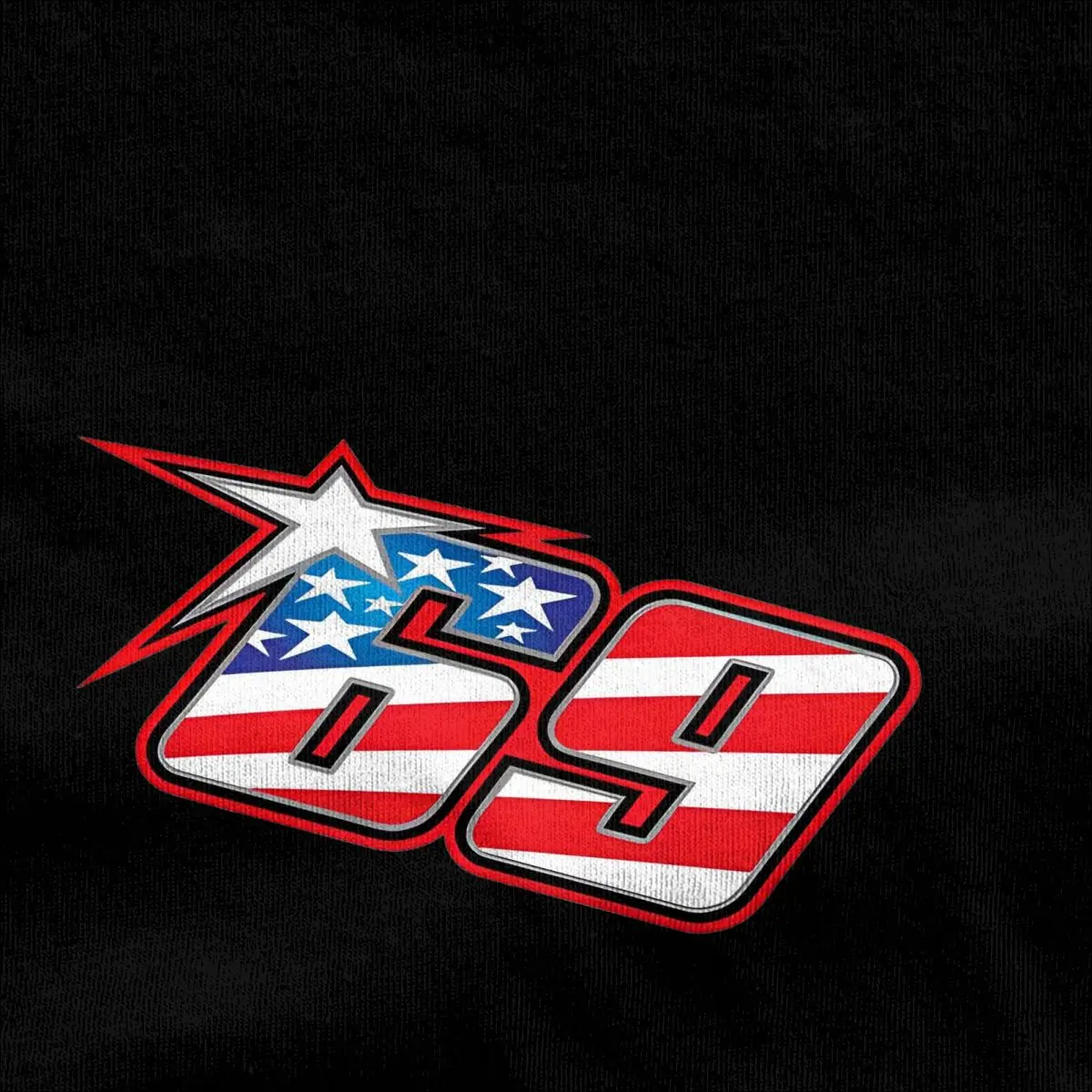 Vintage T Shirt Nicky Hayden 69 100% Cotton T Shirts Leisure Tshirt for Men Summer Aesthetic Print Short Sleeve Clothing