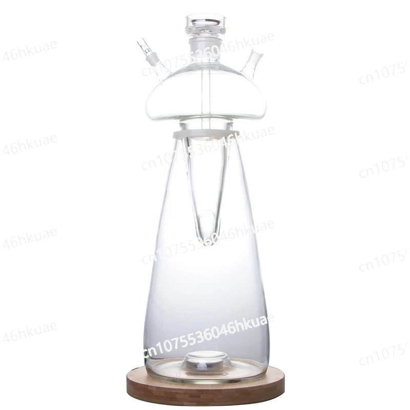 

Большой чайник Medusa со стеклянной основой в форме гриба и кальян со светодиодной подсветкой