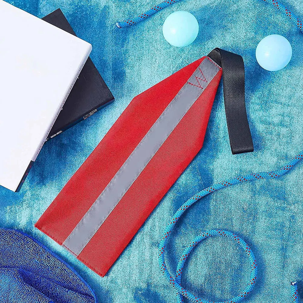 

2 Pcs Travel Flag Kayak Accessories Safety Oxford Cloth Warning Towing The Sign