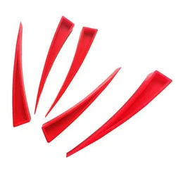 1pcs Red Auto PDR-Dent Car Crowbar Enlarger Door Window Wedge Panel Paintless Dents Removal Repairs Hand Tools